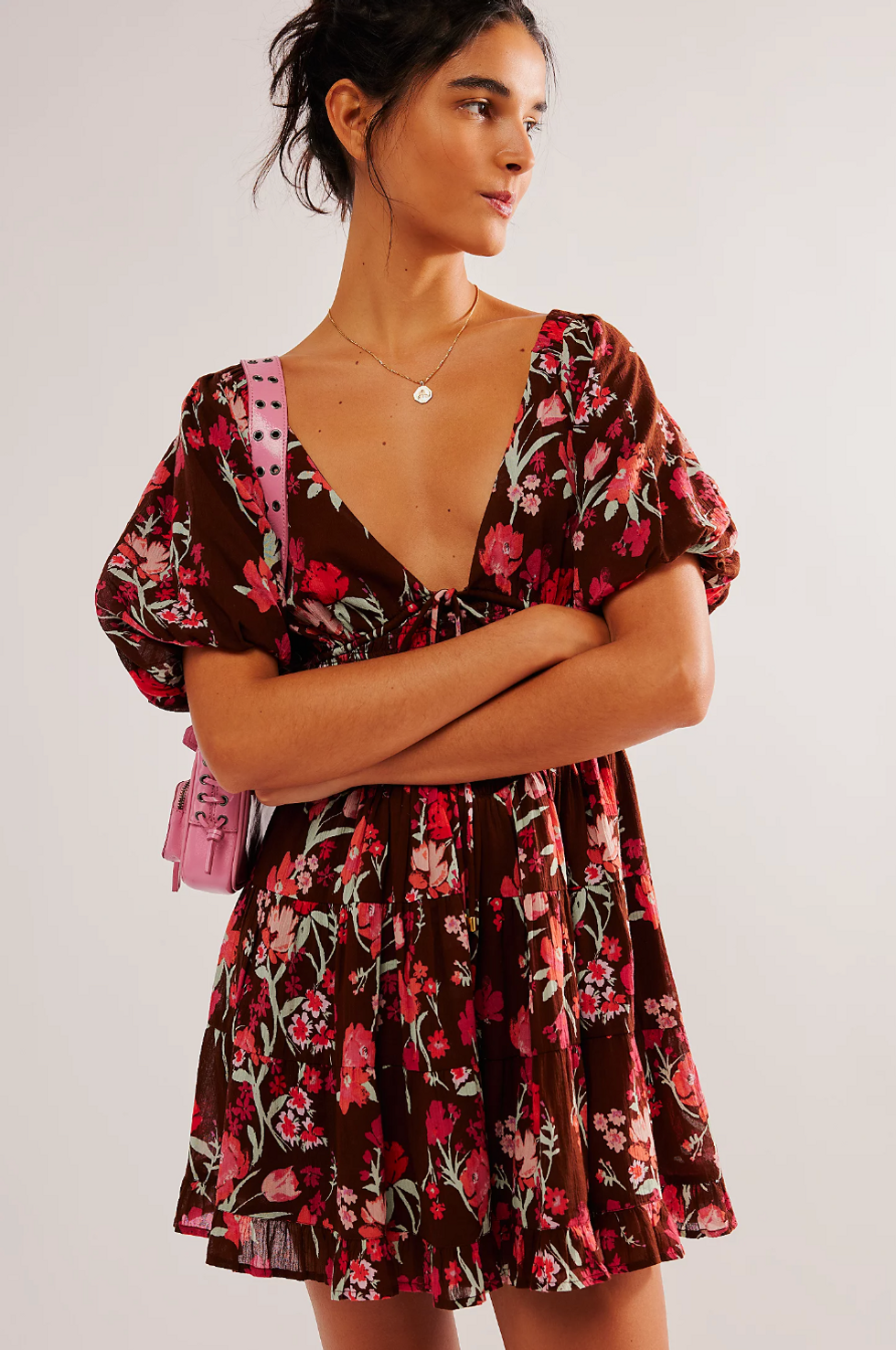 Free People Perfect Day Printed Dress