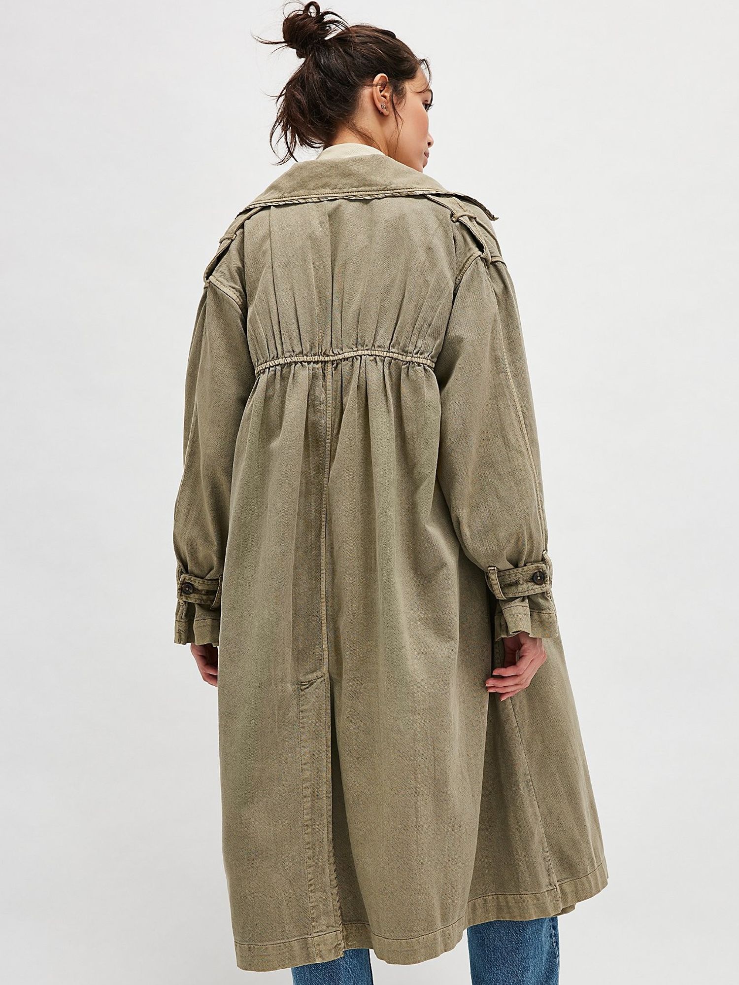 Free People Times Up Trench Coat