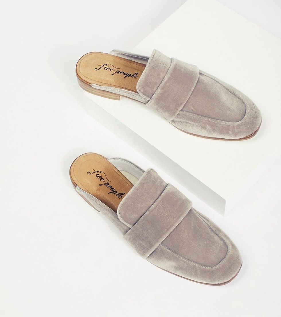 Free People Velvet At Ease Loafer