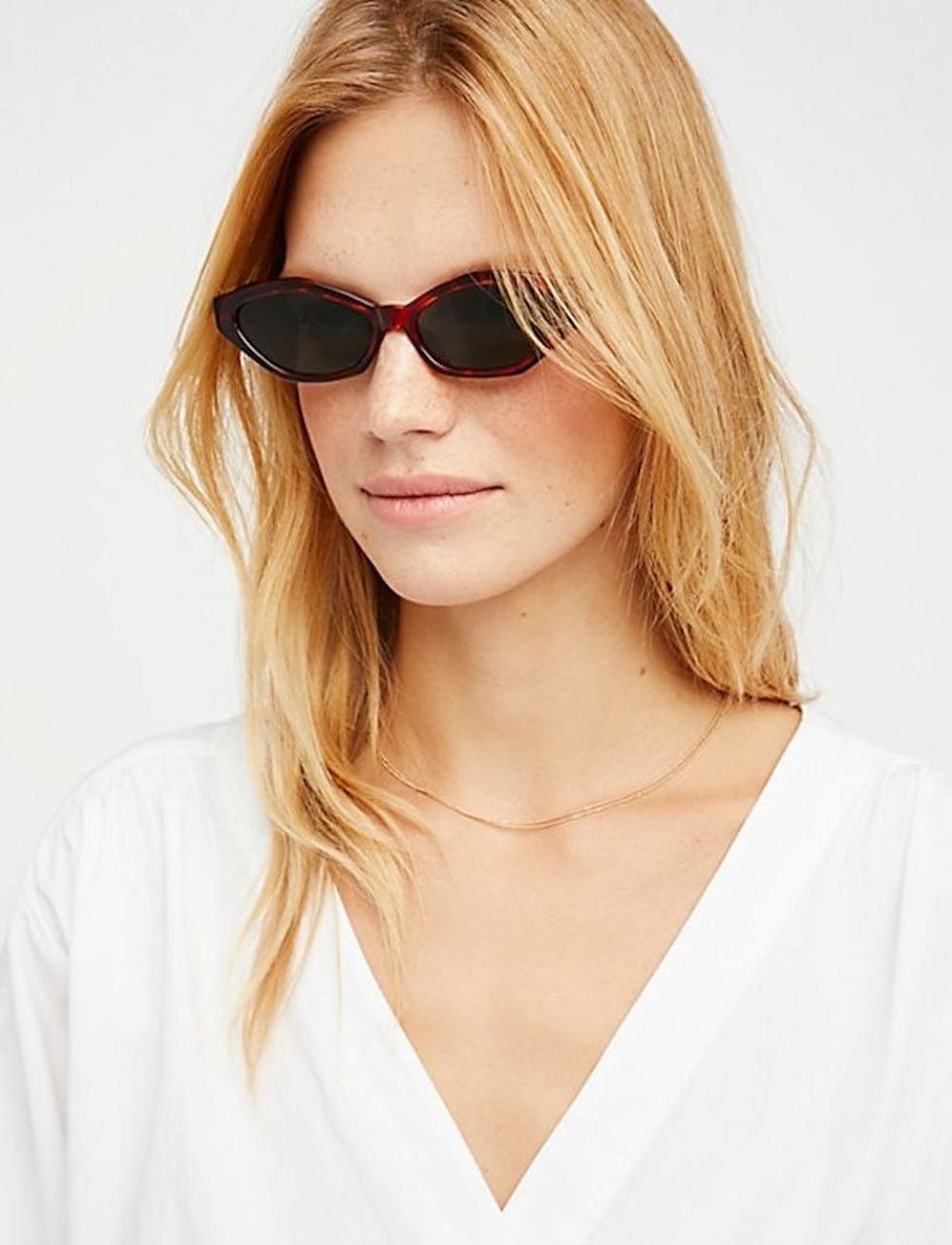Free People What\u2019s Your Angle Sunglasses