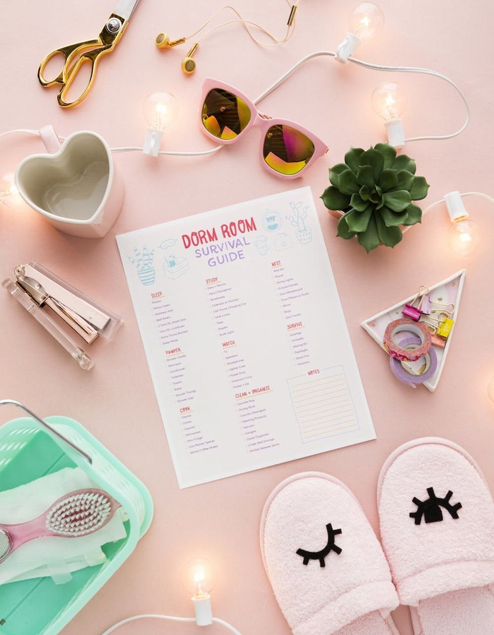 Free Printable College Dorm Checklist