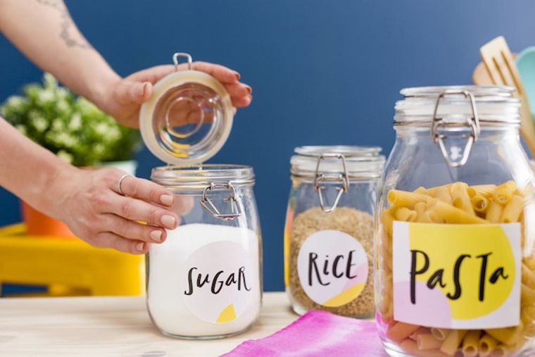 Download These Free Printable Jar Labels to Organize Your Kitchen