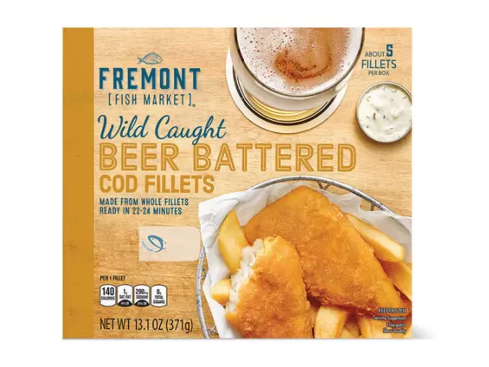 Fremont Fish Market Beer Battered Cod Fillets