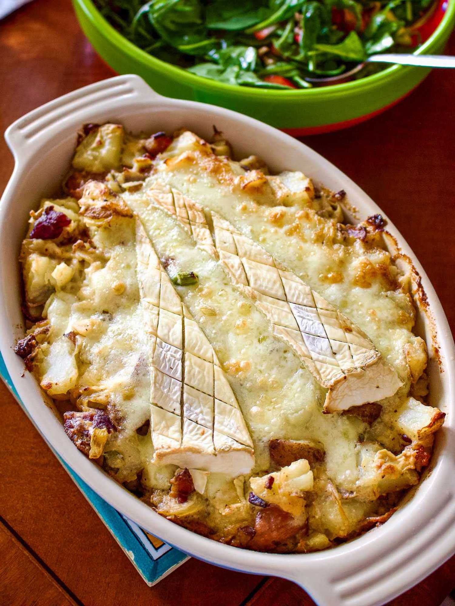 French Tartiflette (Potato, Bacon, and Cheese Casserole)