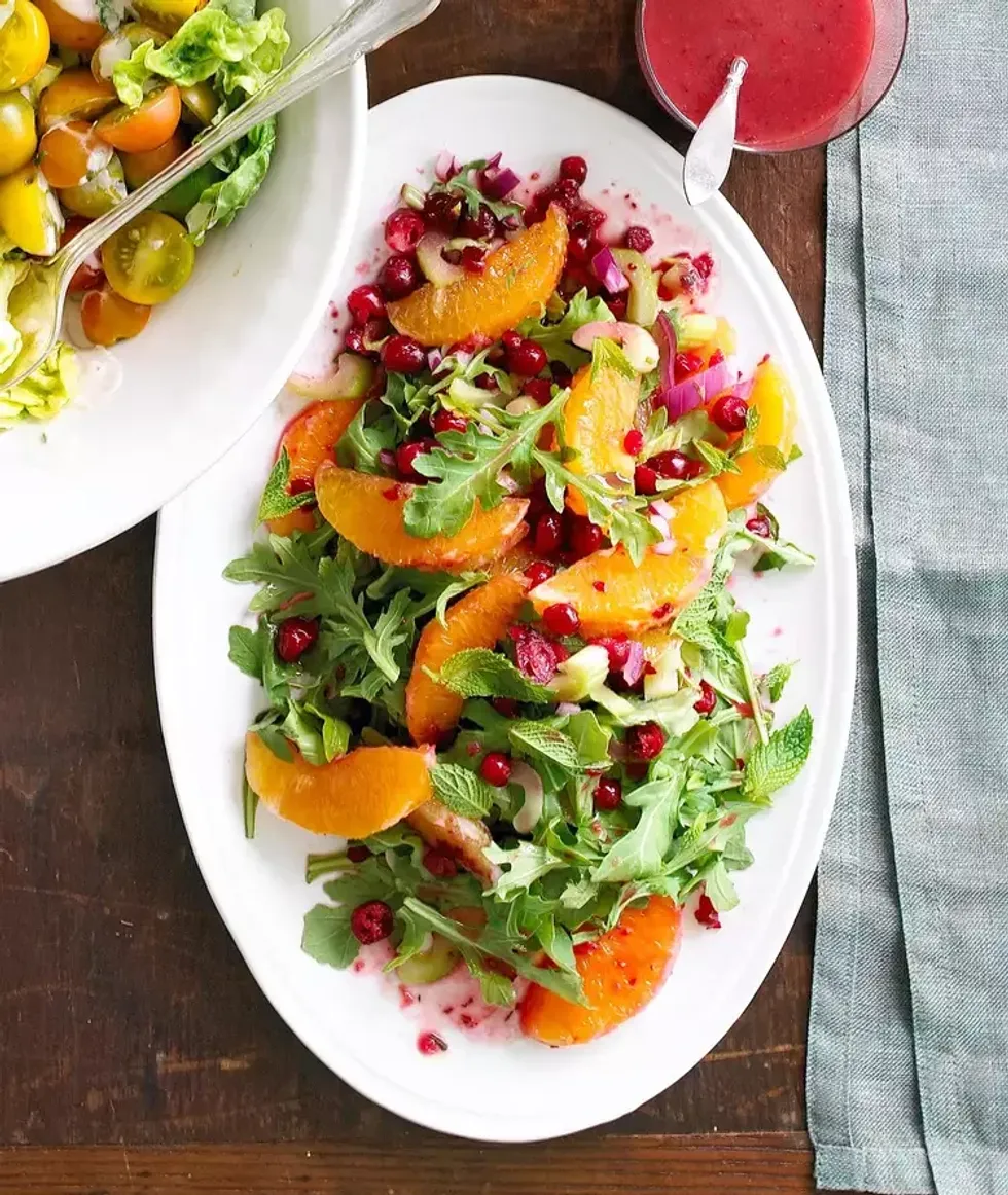 Fresh Citrus and Cranberry Salad
