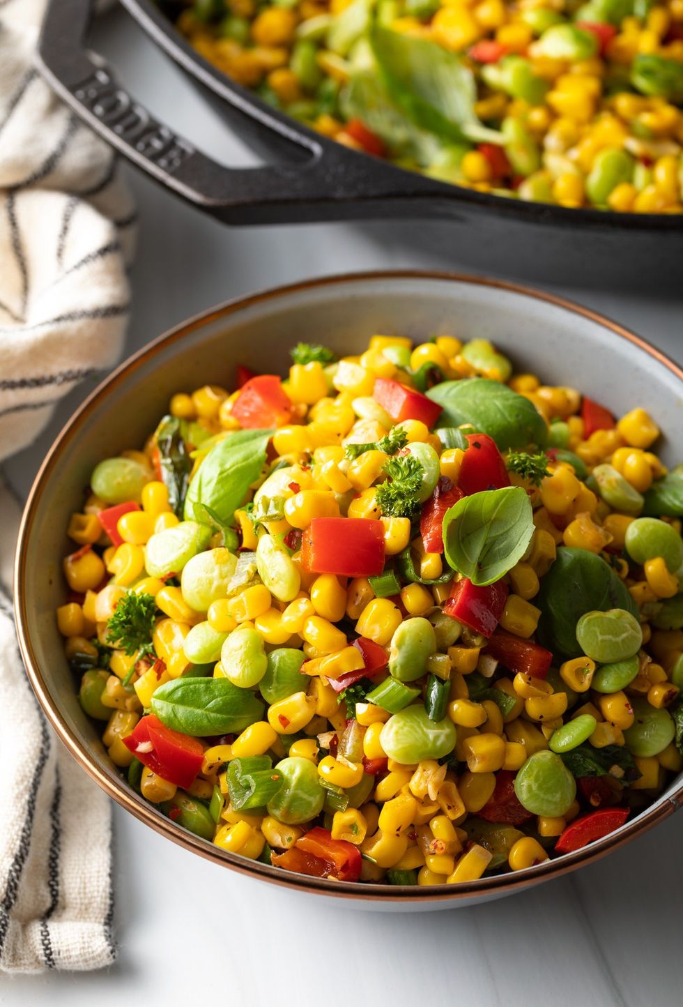 Fresh Corn Succotash