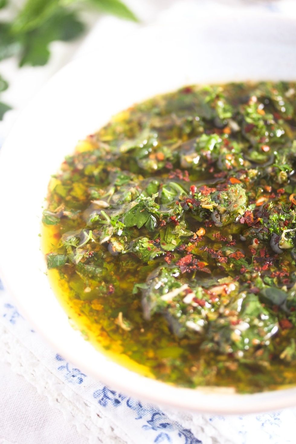 Fresh Mint Chimichurri