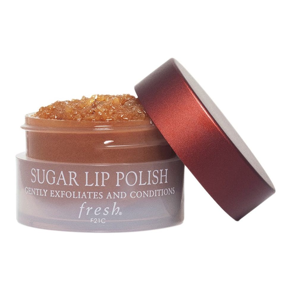 Fresh Sugar Lip Polish on white background.