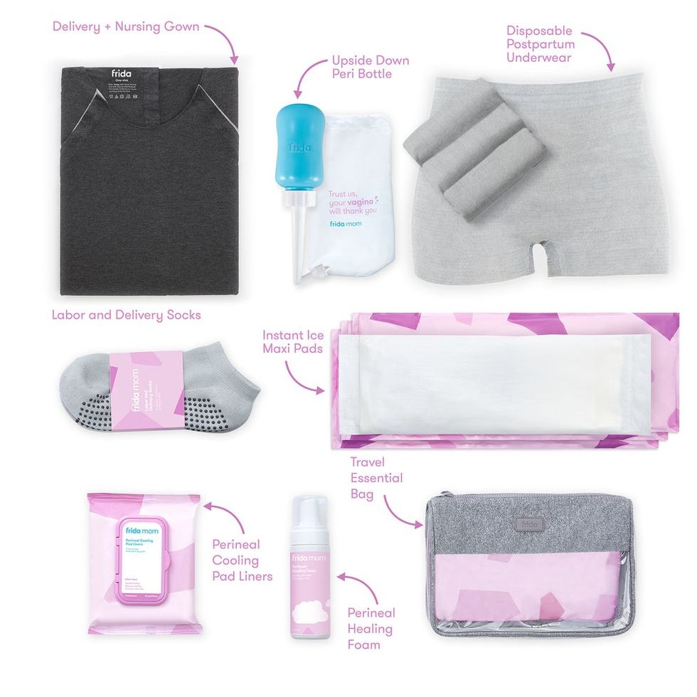 Frida Mom Labor and Delivery + Postpartum Recovery Kit ($100)