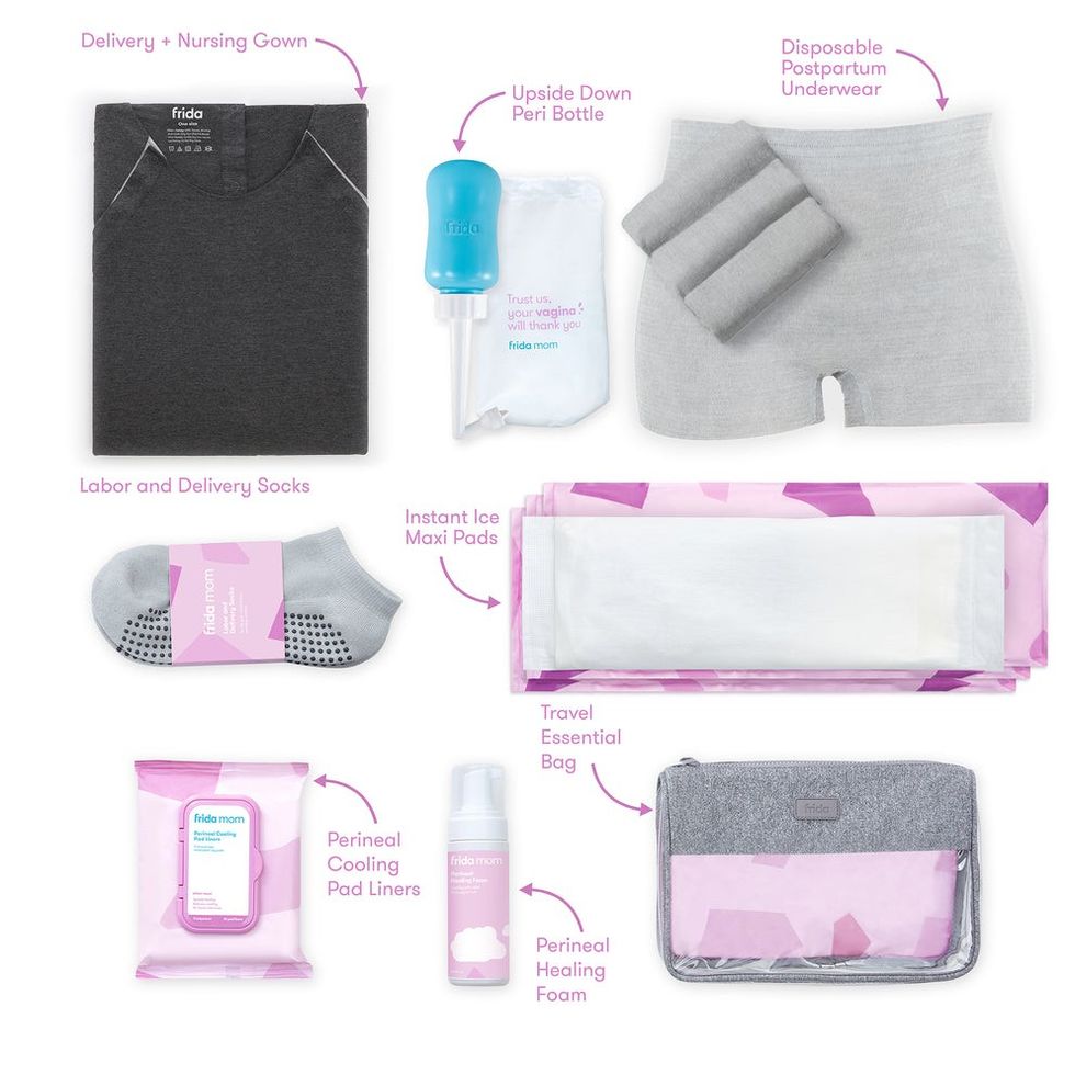Frida Mom Labor and Delivery + Postpartum Recovery Kit ($100)