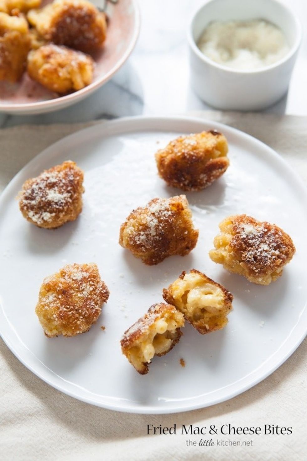 Fried Mac and Cheese Bites