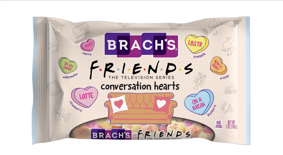 friends brach's conversation hearts