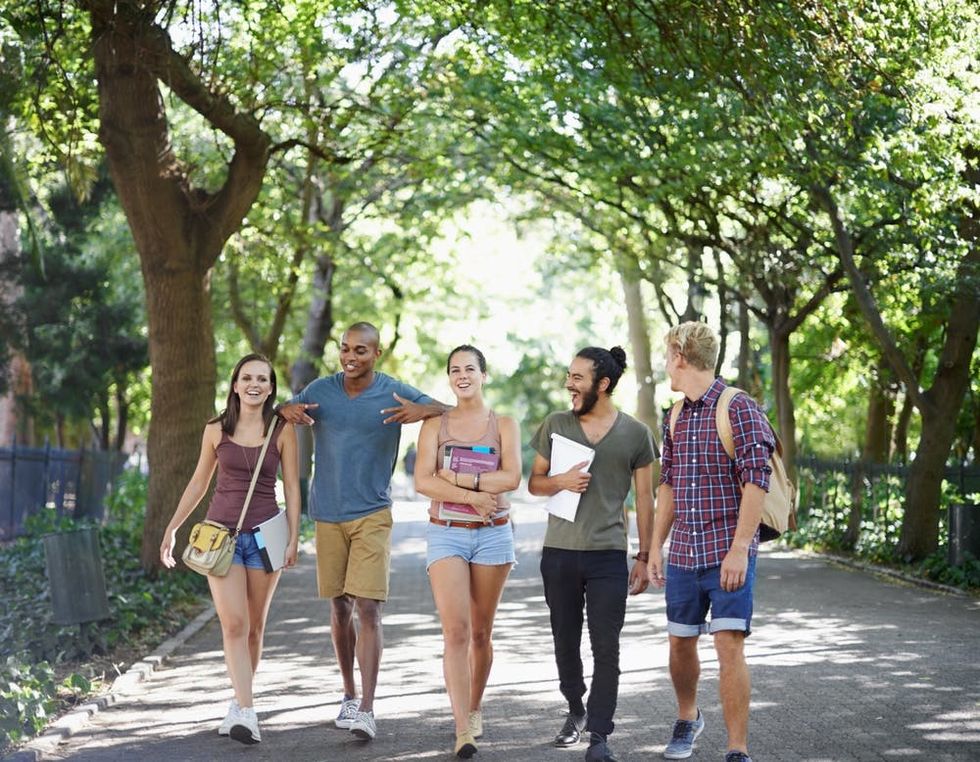friends on campus