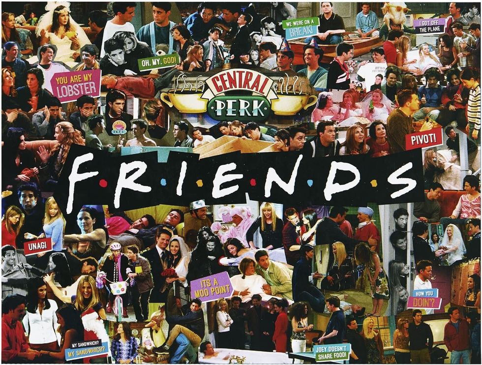 Friends TV Show Collage Jigsaw Puzzle