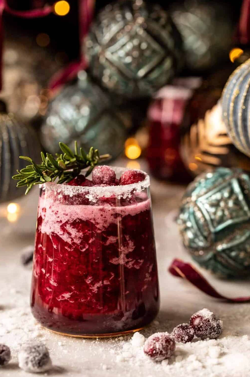 Frosted Mistletoe Margarita