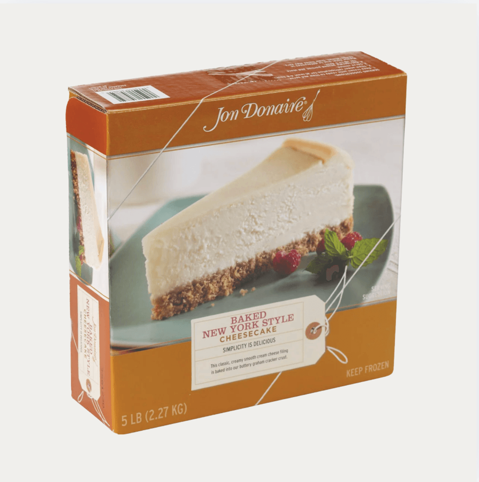 frozen cheesecake