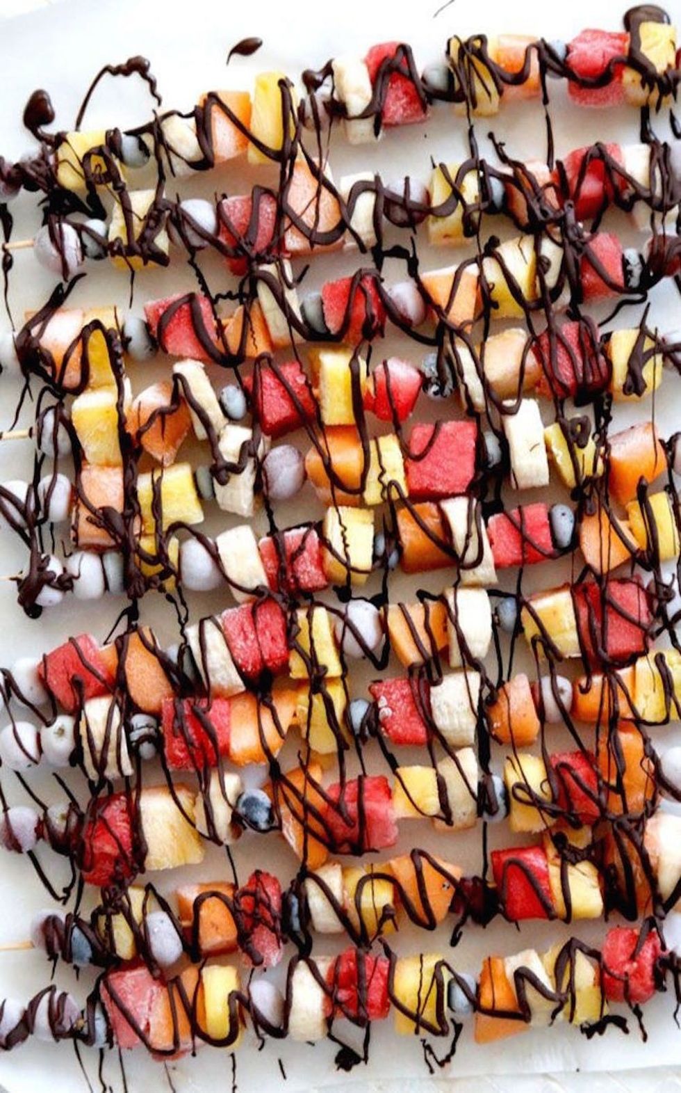 Frozen Fruit Skewers