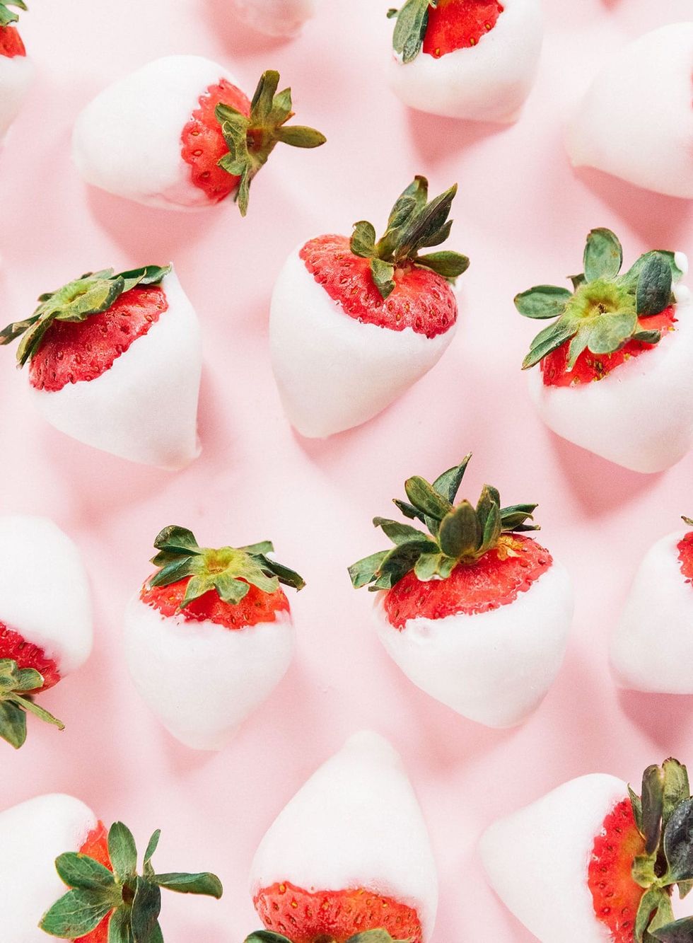Frozen Yogurt-Covered Strawberries