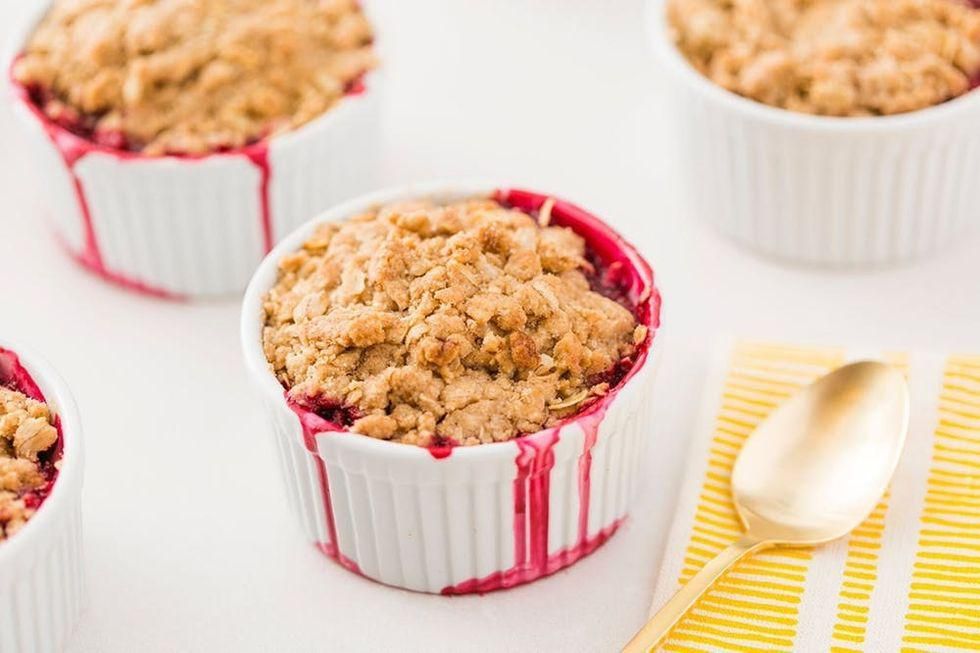 Fruit Crisp for Camping