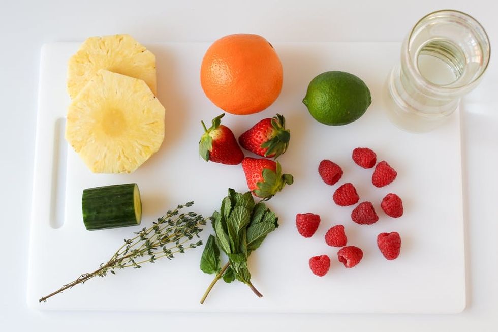 Fruit Infused Water Ingredients