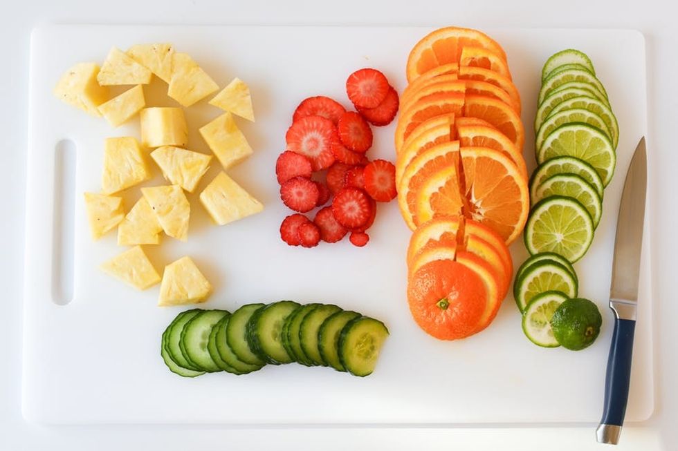 Fruit Infused Water step1