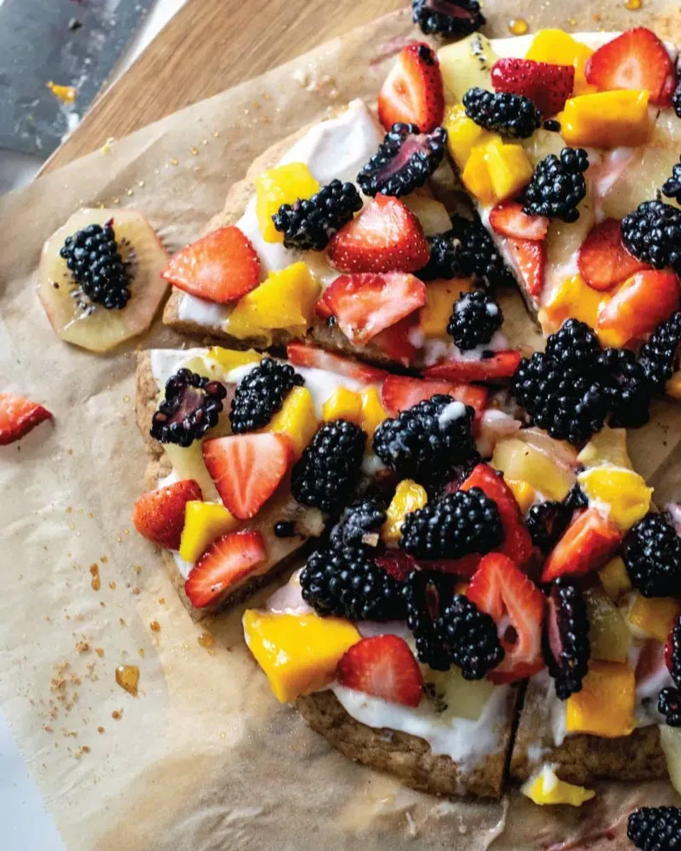 Fruit Pizza Sugar Cookie