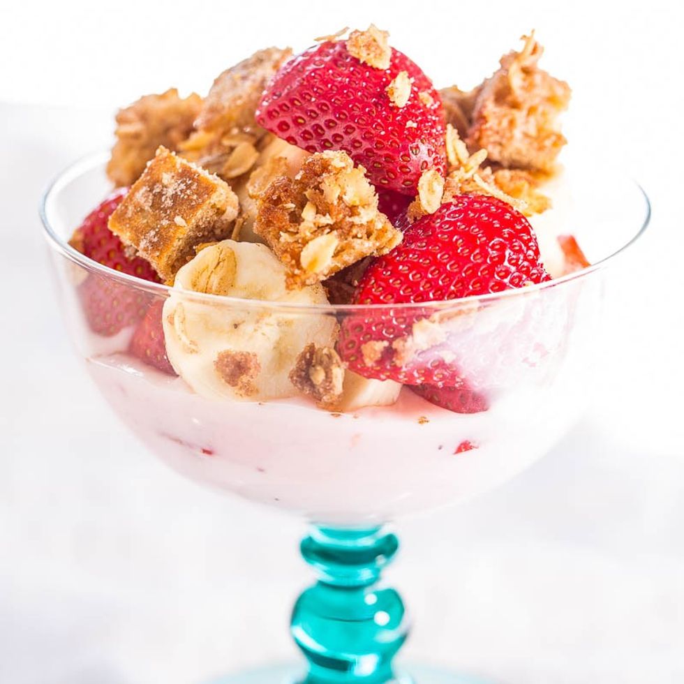 Fruit & Yogurt Parfaits with Easy Granola