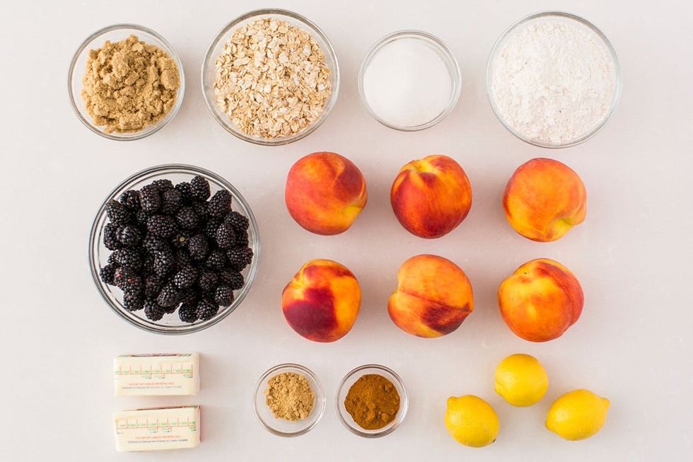 How to Make the Best Summer Fruit Crisp Ever Brit + Co