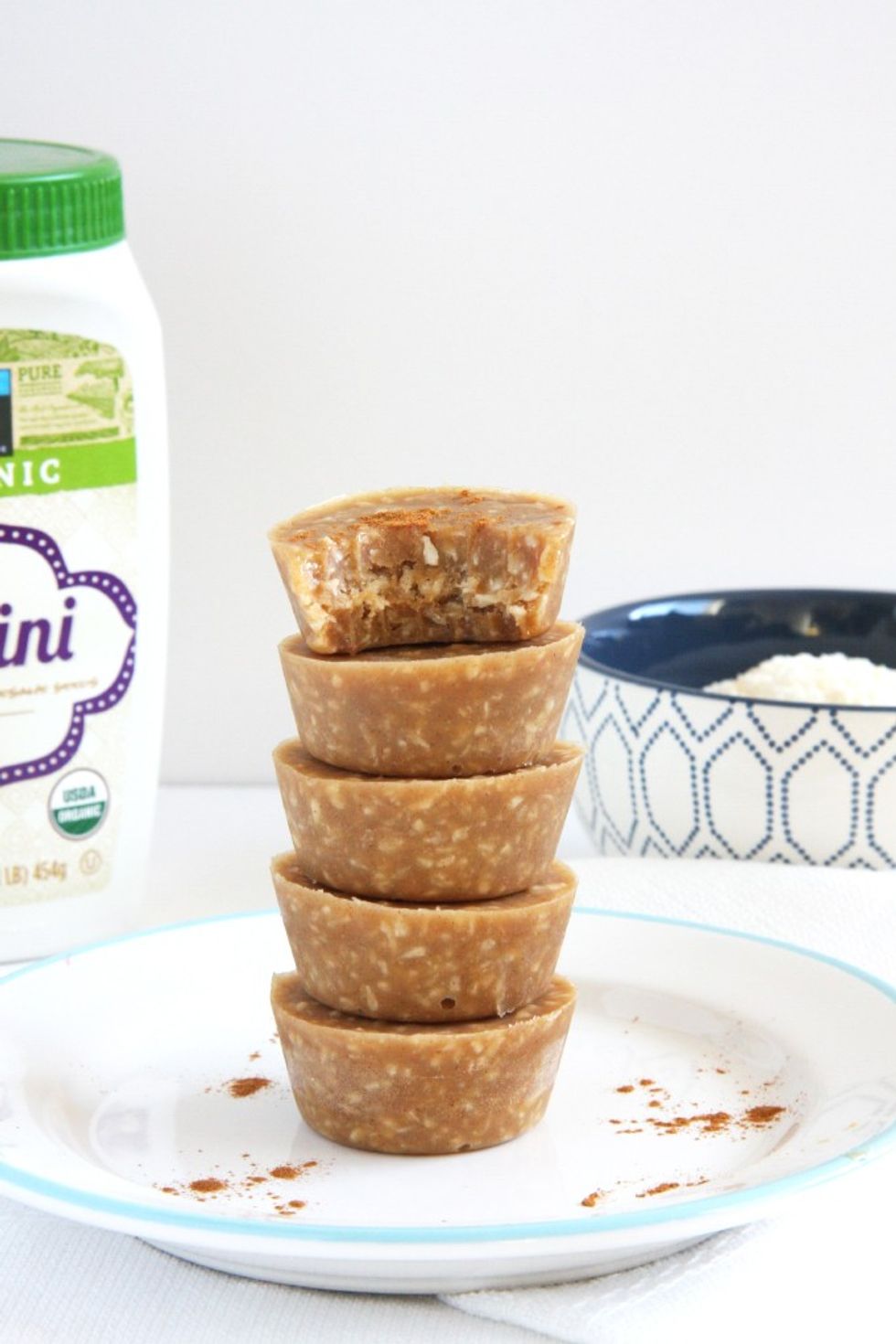 Fudgy Coconut Tahini Bites