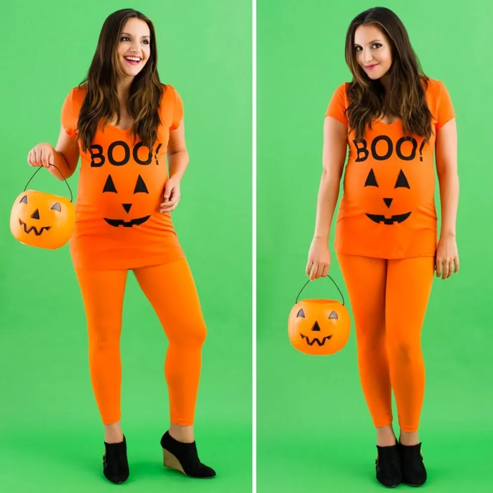 funny pumpkin costume