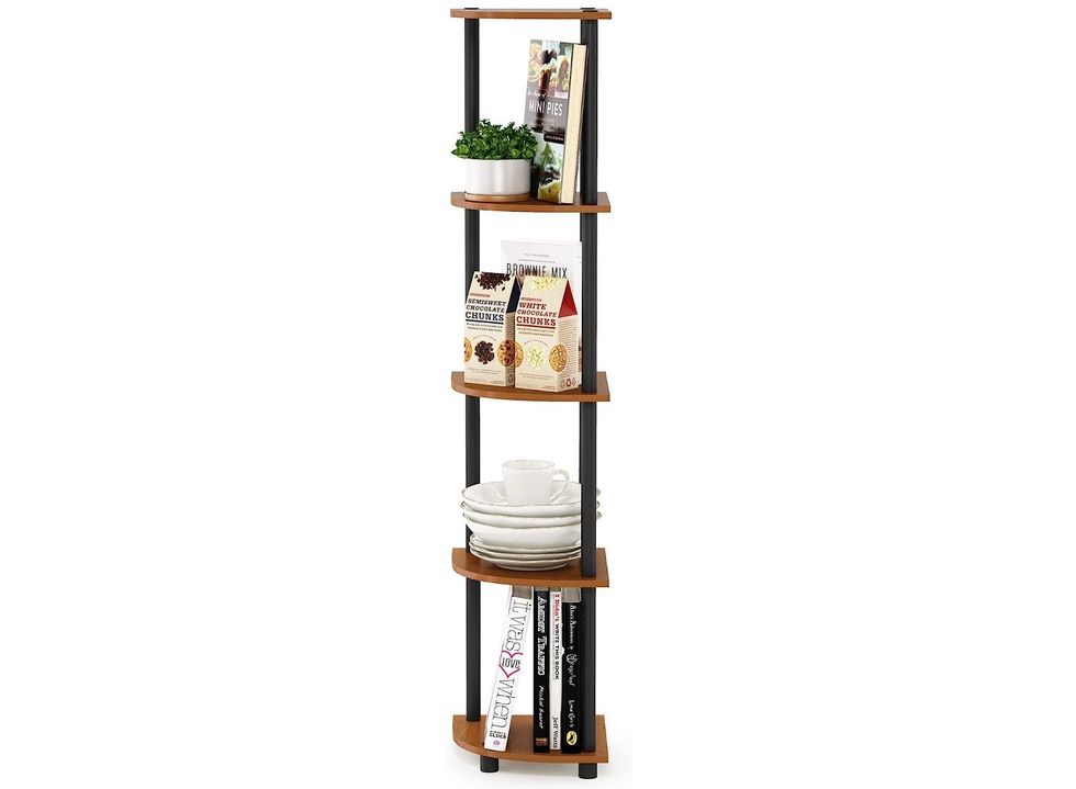 Furrino 5-tier corner display rack