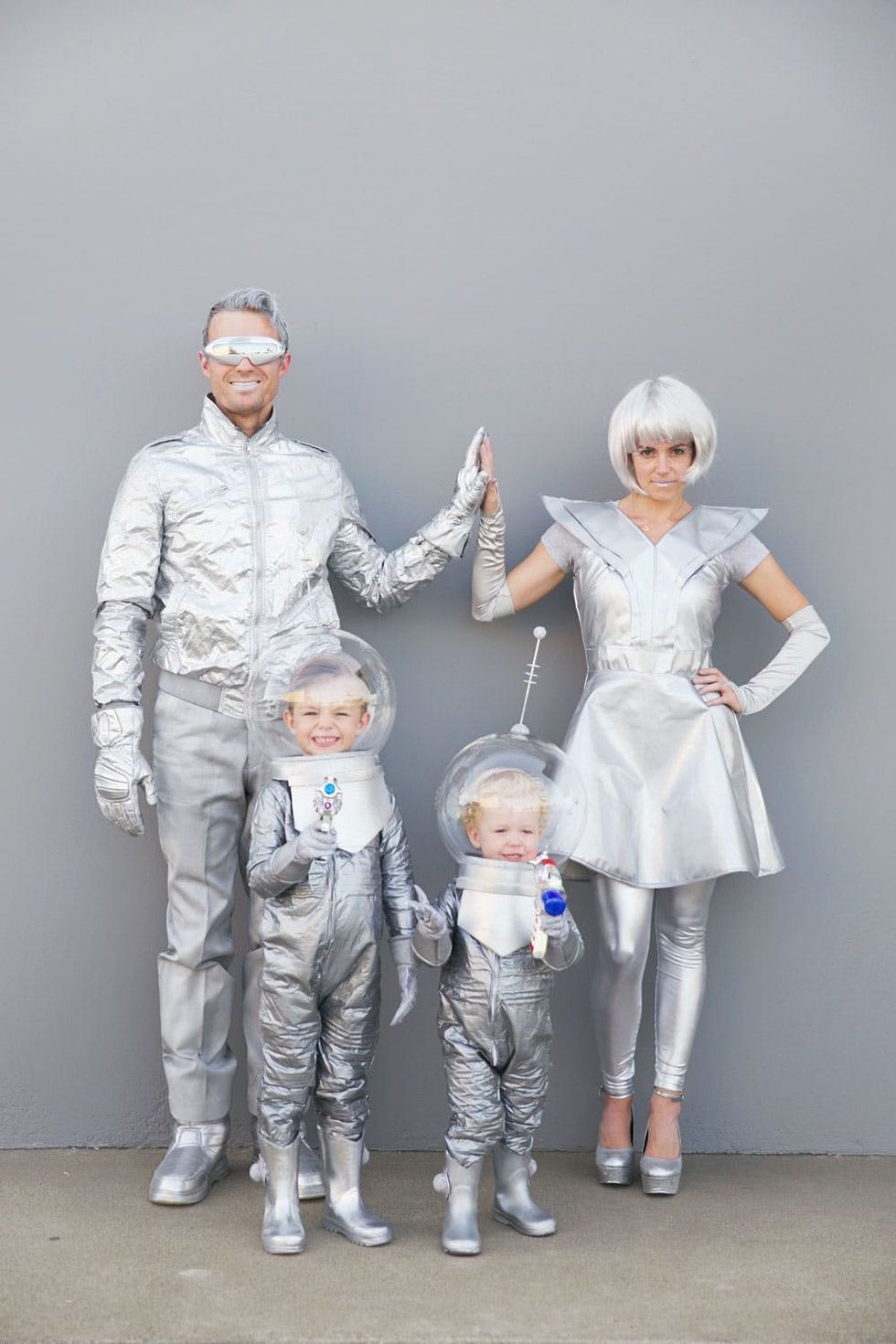 Futuristic Family Costumes