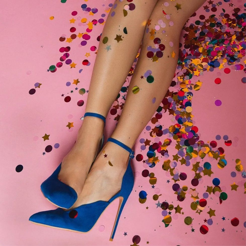 Futuristic Glam Holiday Party