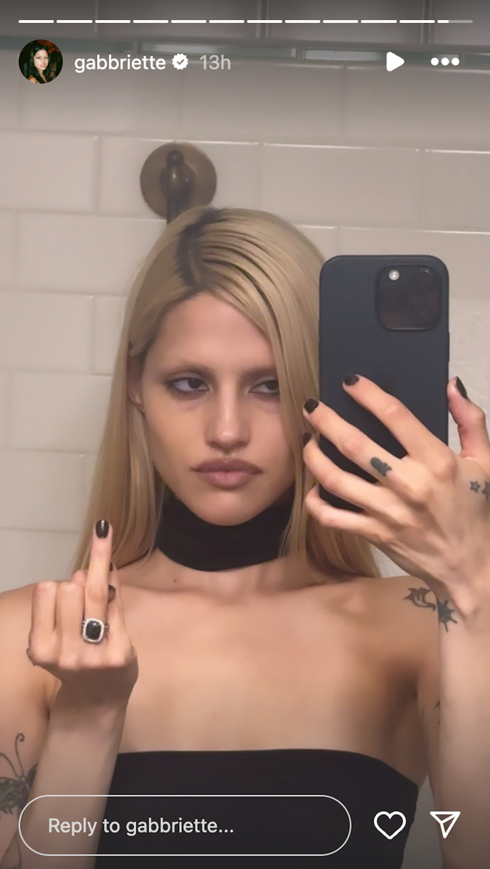 Gabbriette Bechtel engaged to matty healy