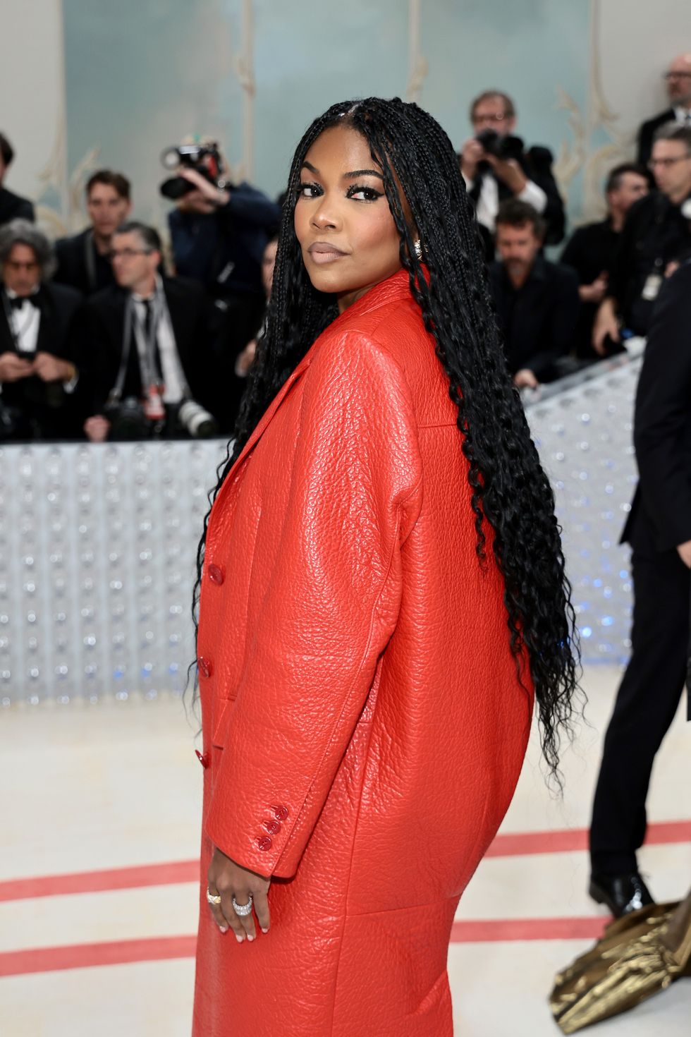 gabrielle union boho knotless braids