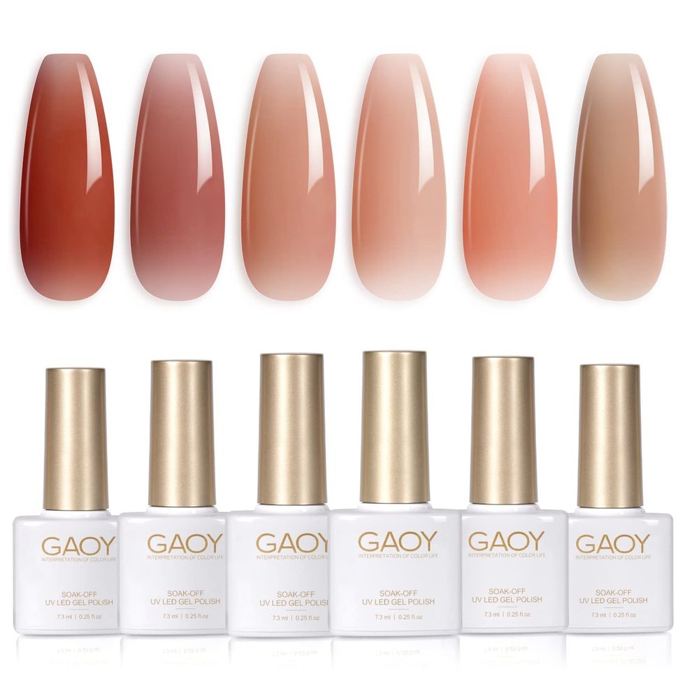 Gaoy Icy Jelly 6-Piece Gel Nail Polish Set