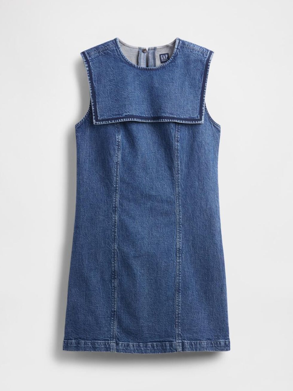 Gap Denim Sailor Mini Dress