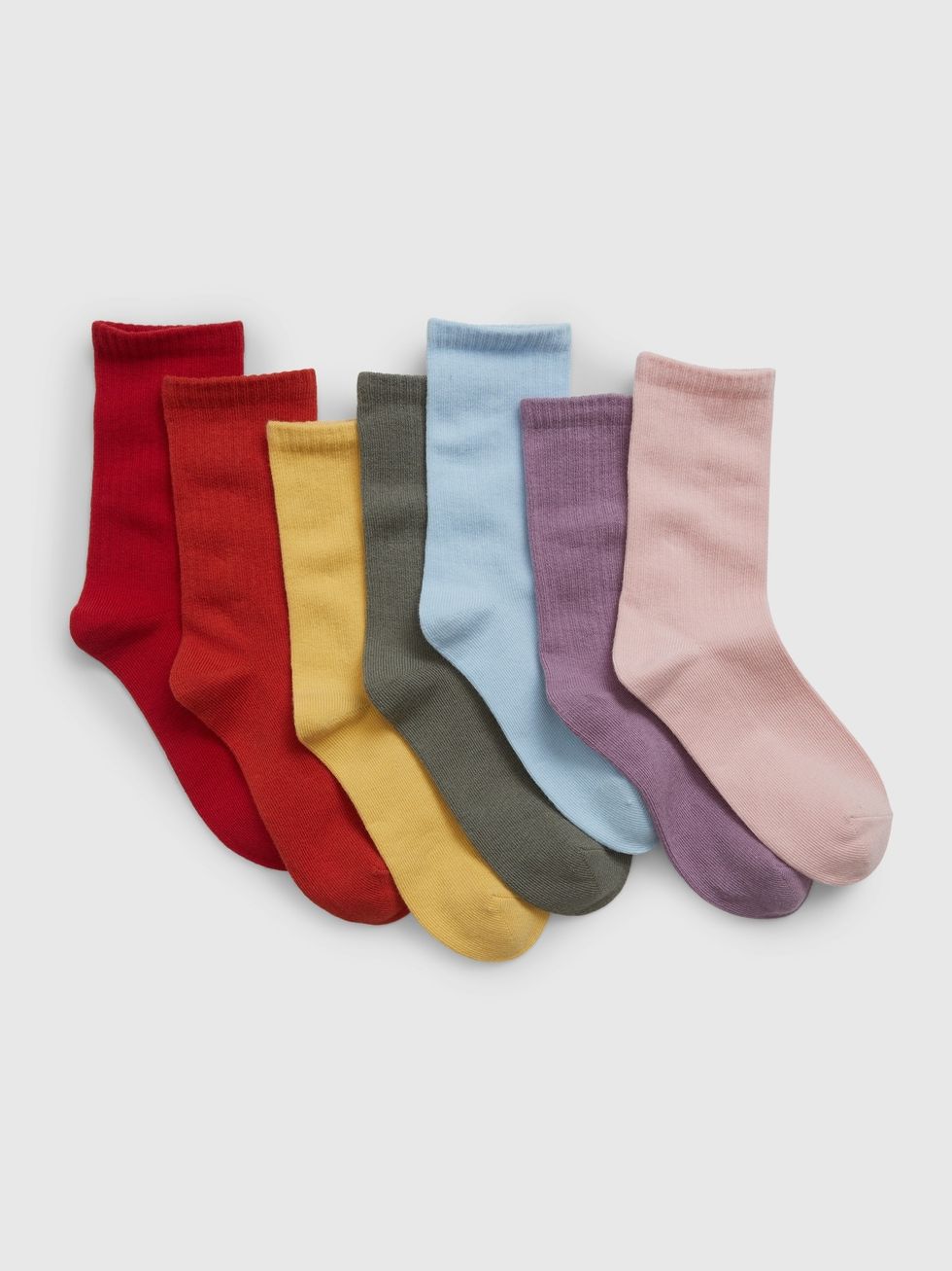 Gap Kids Cotton Crew Socks 7-Pack