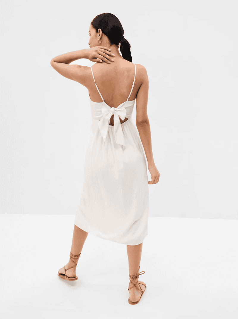 20 White Midi Dresses For Sweaty Girl Summer - Brit + Co