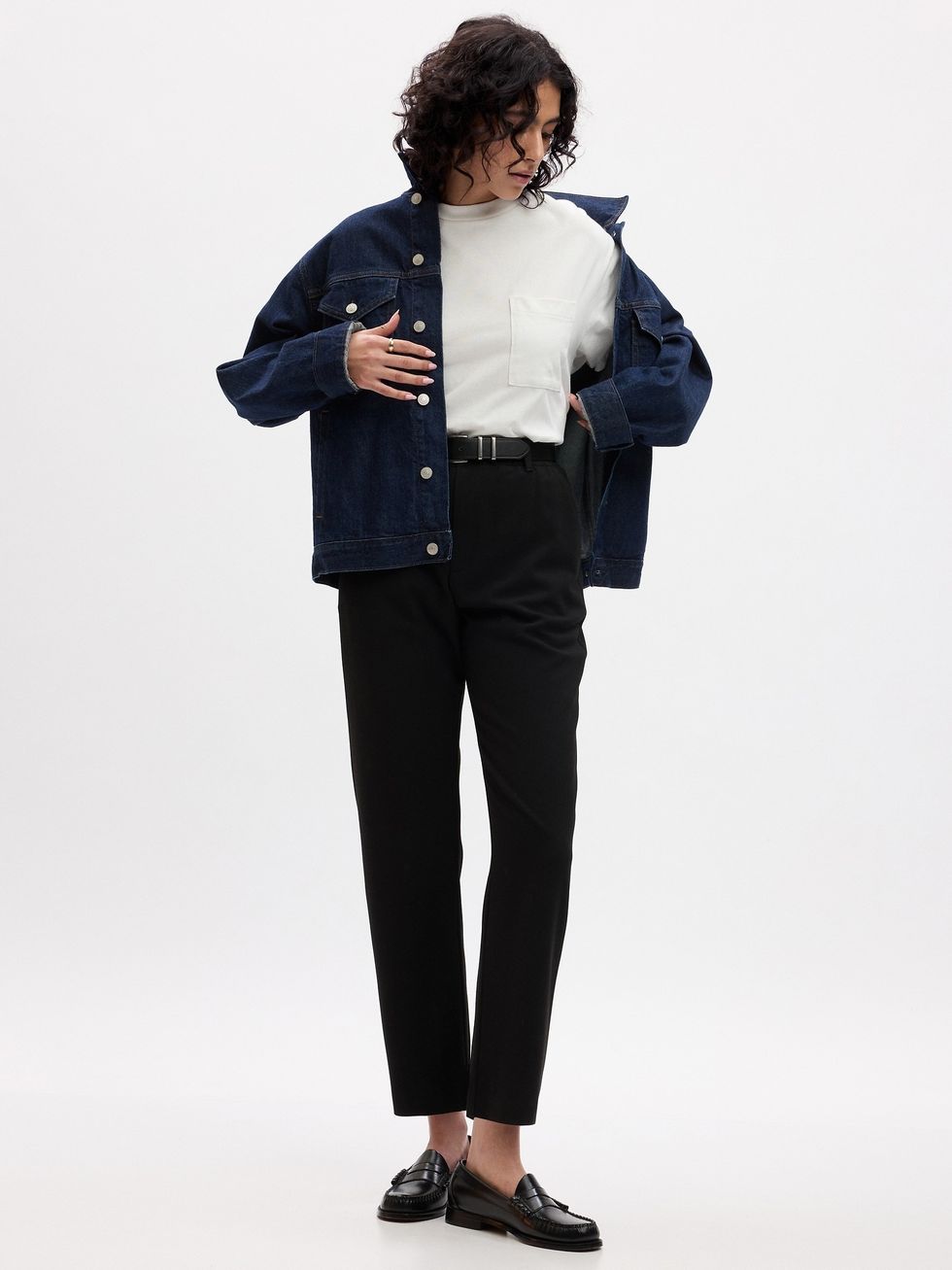 Gap Relaxed Straight Pull-On Pants