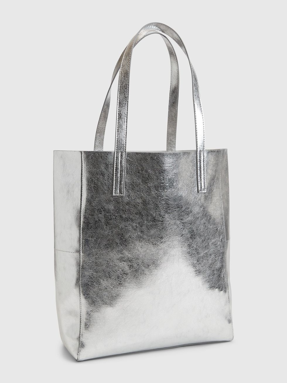 Gap Silver Tote Bag