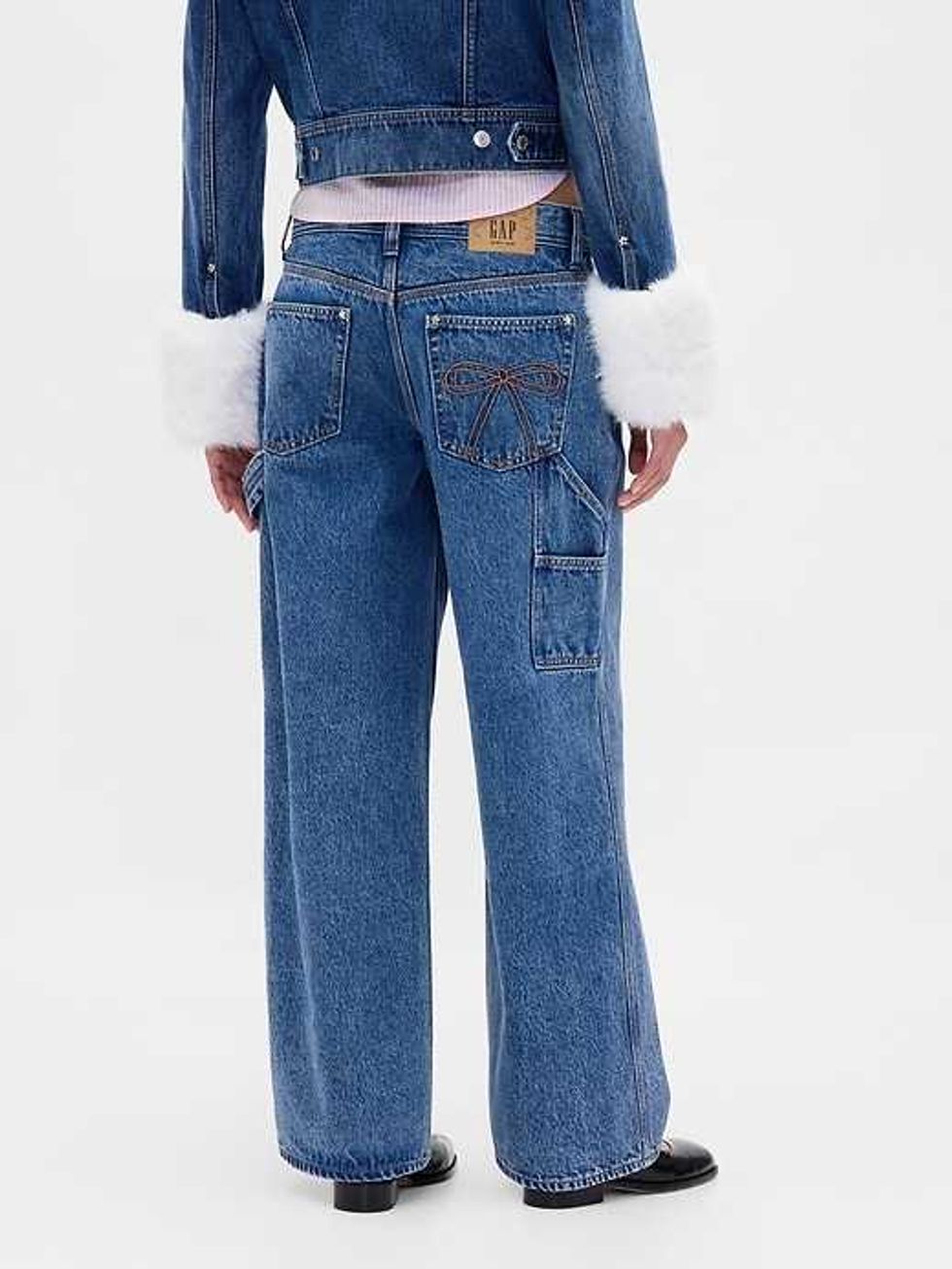 Gap \u00d7 Sandy Liang Low Rise \u201890s Loose Carpenter Jeans