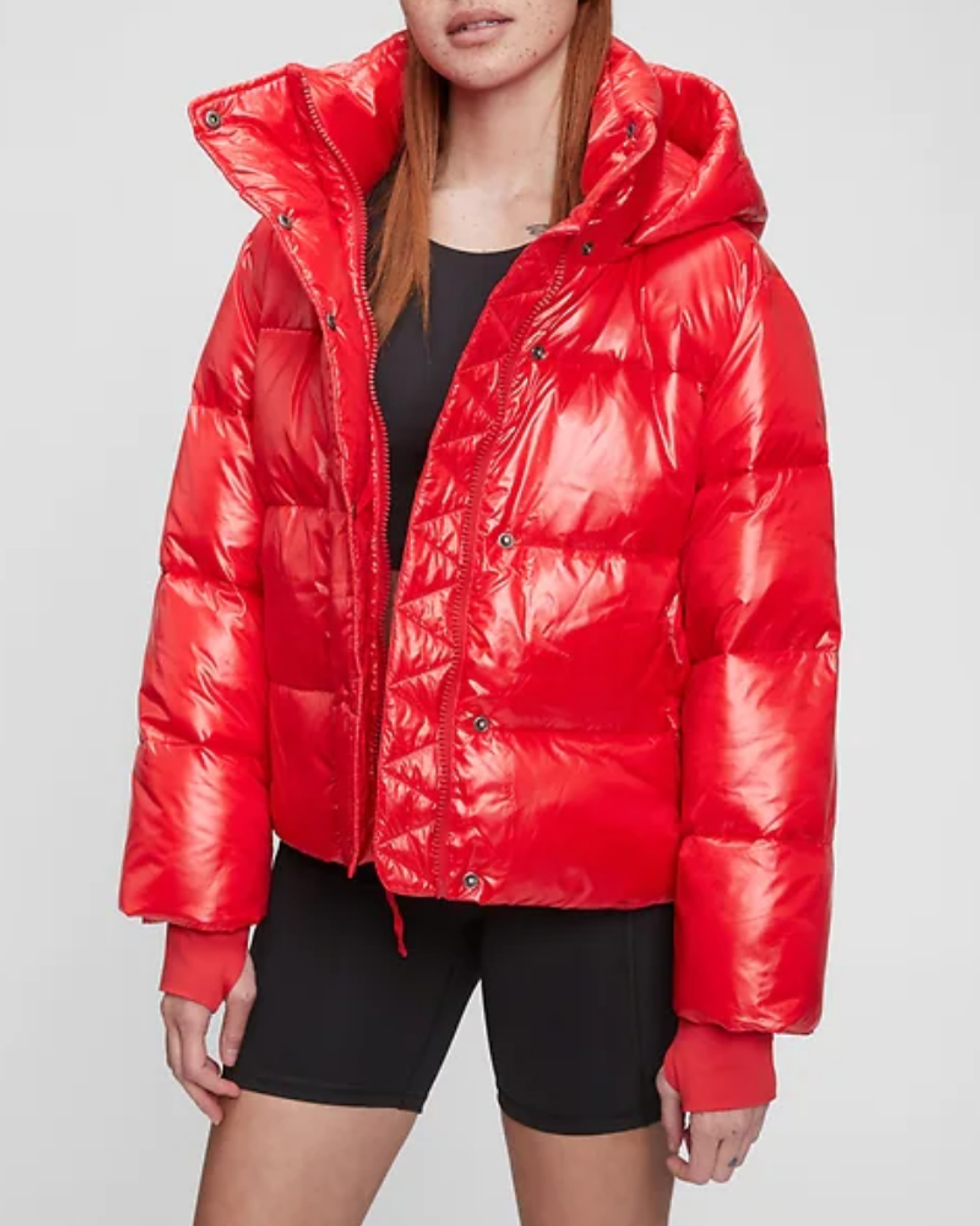 GAP \u200b\u200bHeavyweight Cropped Puffer Jacket fall 2021 color trends