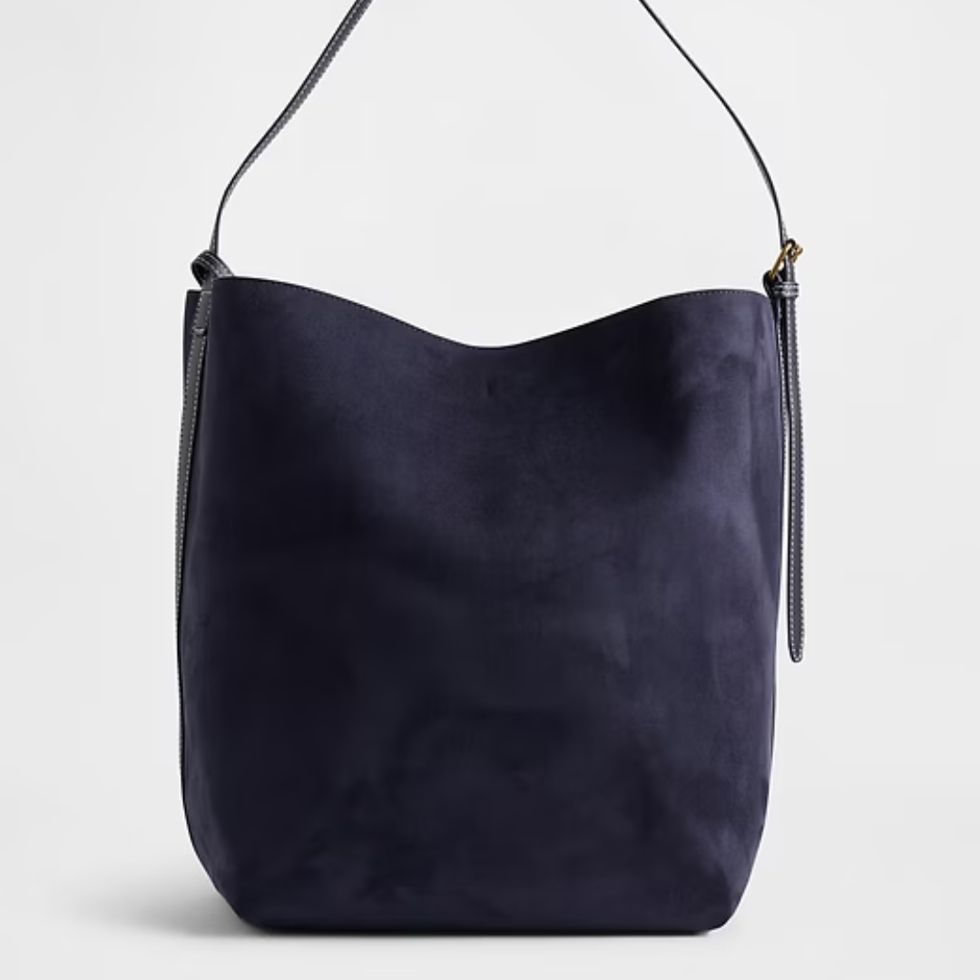 Gap Vegan Suede Bucket Bag