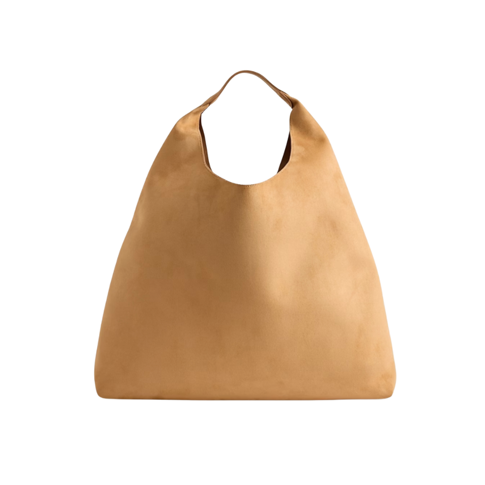 Gap Vegan Suede Slouchy Tote Bag