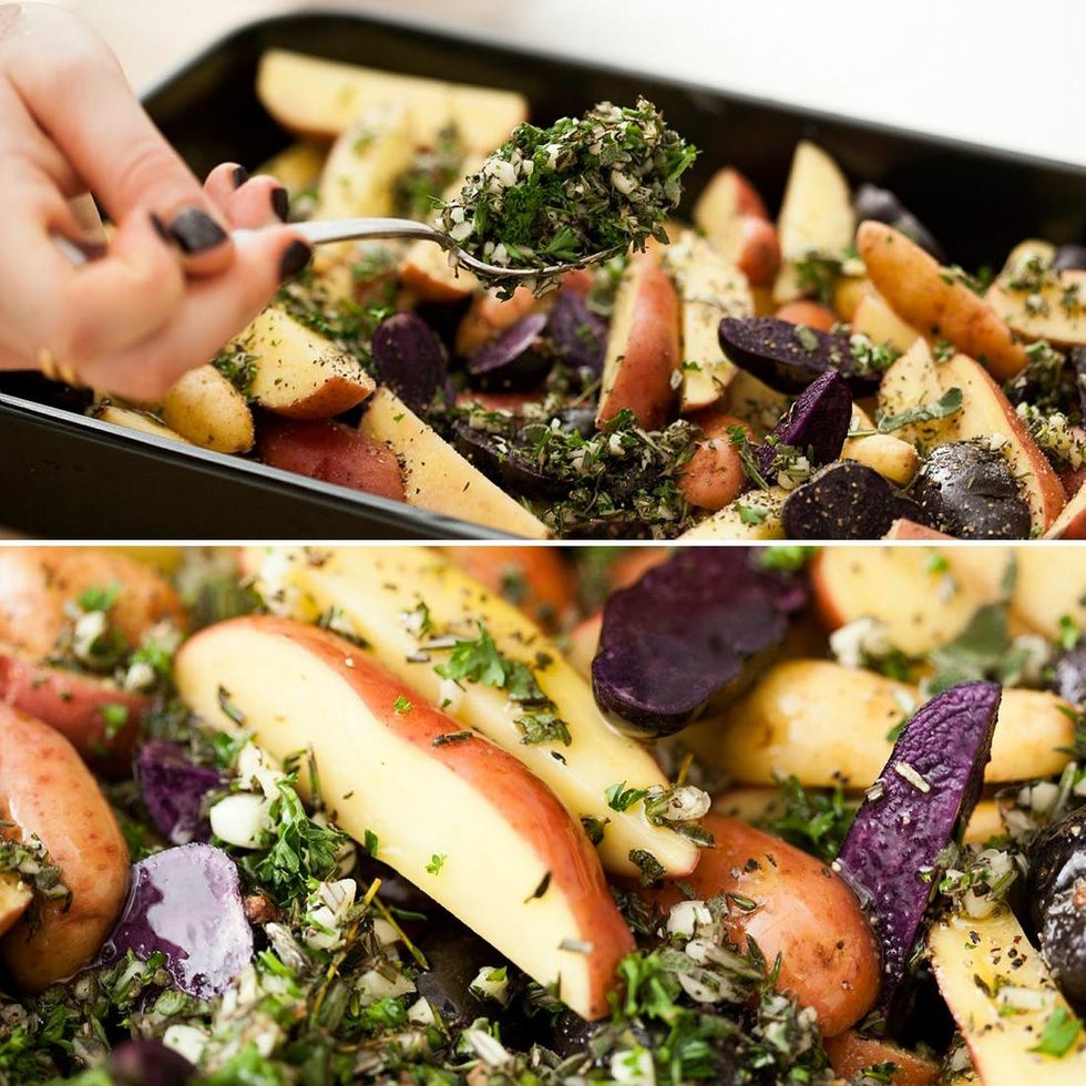 Garlic and Herb Mashed Potatoes Recipe