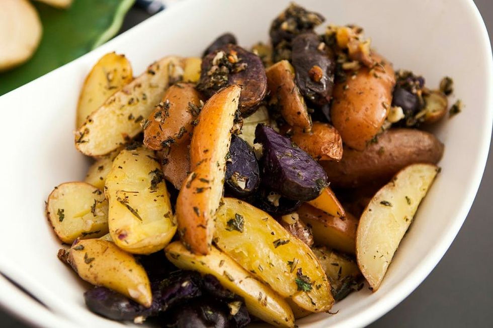 Garlic and Herb Mashed Potatoes Recipe