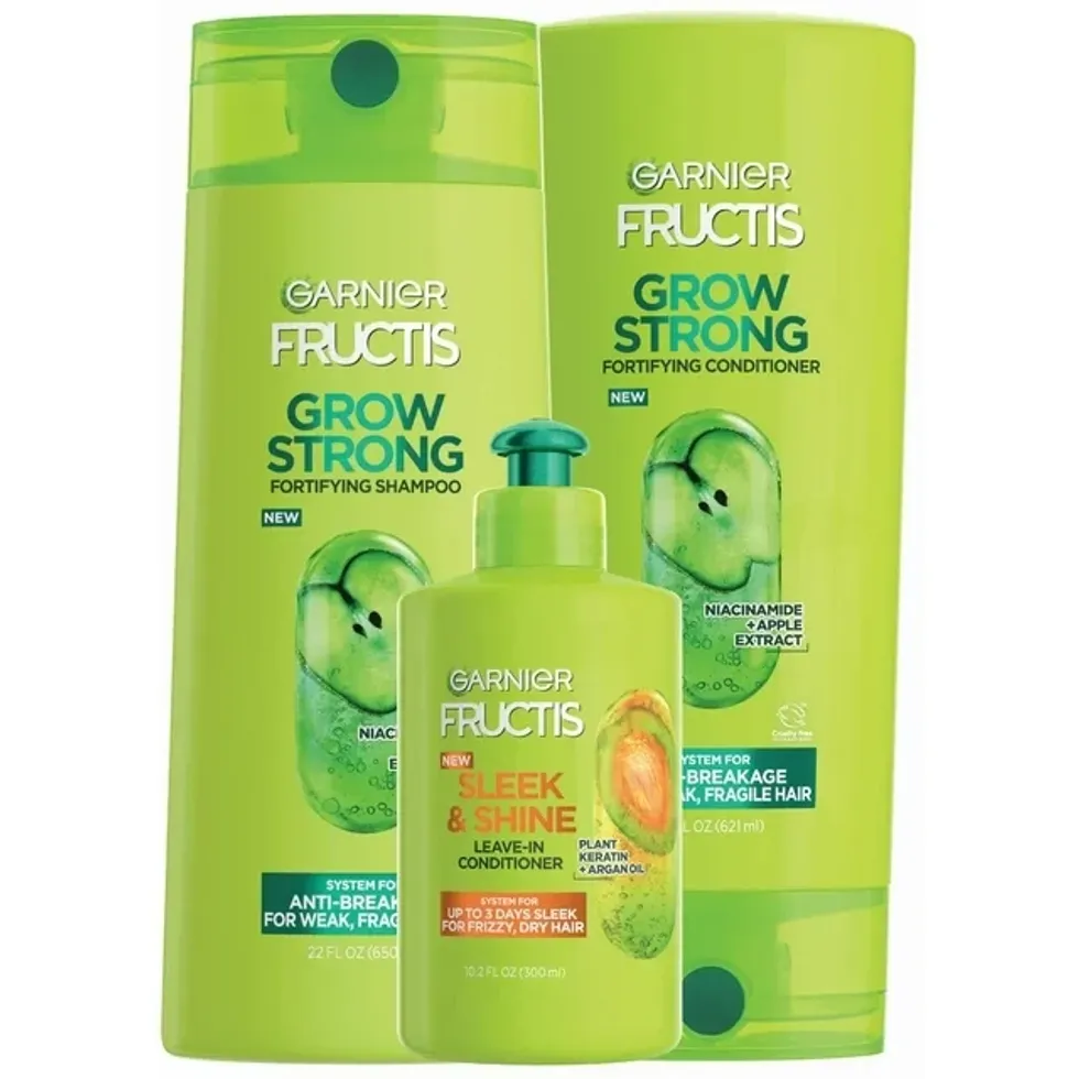 Garnier Fructis Grow Strong Shampoo and Conditioner