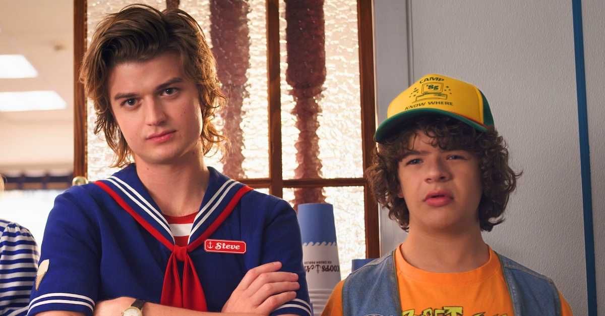 gaten matarazzo dustin steve joe keery stranger things animal farm interview