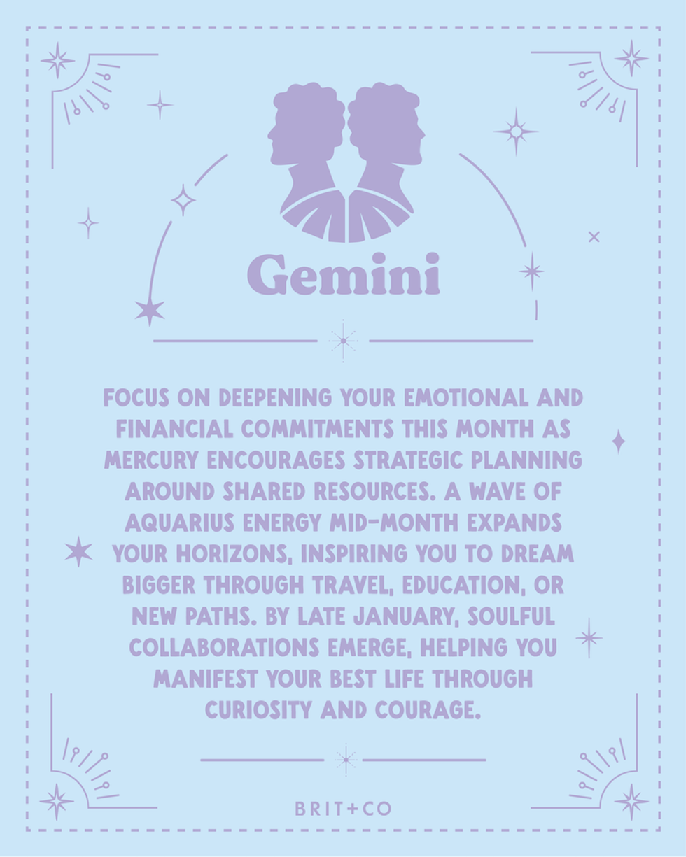 Gemini January Horoscope 2026